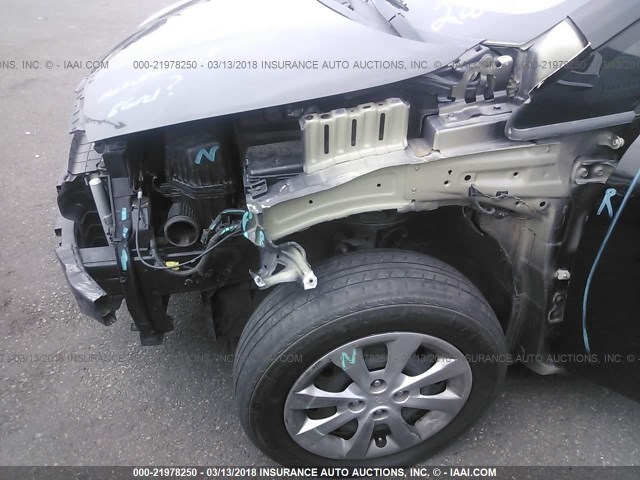 KNADM4A36E6340244 - 2014 KIA RIO LX Սև լուսանկար 6