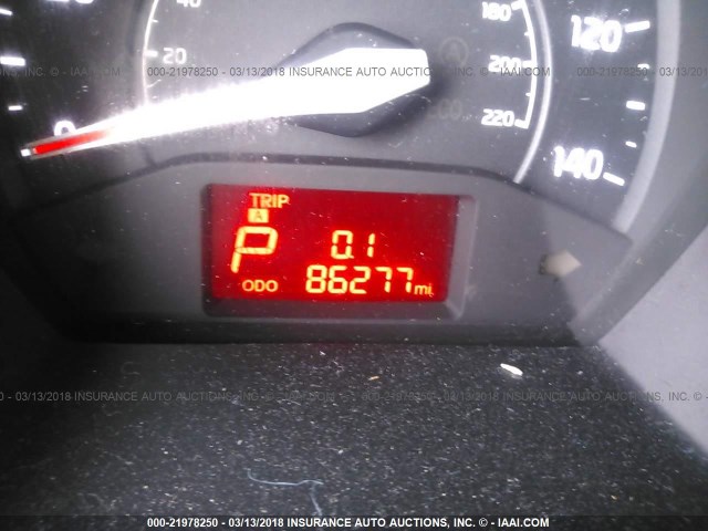 KNADM4A36E6340244 - 2014 KIA RIO LX Սև լուսանկար 7