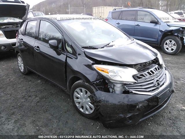 3N1CE2CP1FL409819 - 2015 NISSAN VERSA NOTE S/S PLUS/SV/SL/SR BLACK photo 1