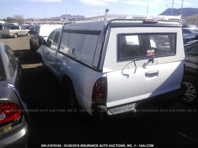 5TFTX4CNXFX049780 - 2015 TOYOTA TACOMA ACCESS CAB Weiß Foto 3