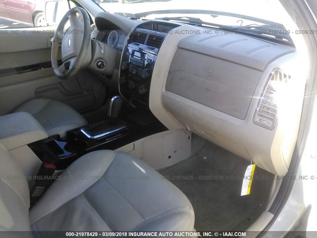 1FMCU94198KB40679 - 2008 FORD ESCAPE LIMITED WHITE photo 5