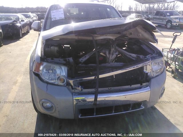 1FMCU94198KB40679 - 2008 FORD ESCAPE LIMITED WHITE photo 6