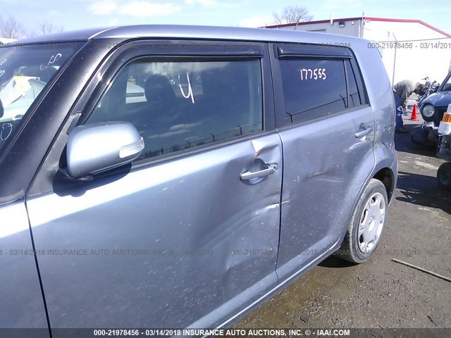 JTLKE50E091088806 - 2009 TOYOTA SCION XB Light Blue photo 6