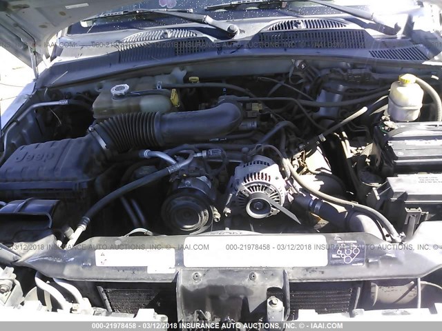 1J4GL48KX6W208437 - 2006 JEEP LIBERTY SPORT 银色 照片 10