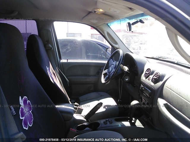 1J4GL48KX6W208437 - 2006 JEEP LIBERTY SPORT 银色 照片 5