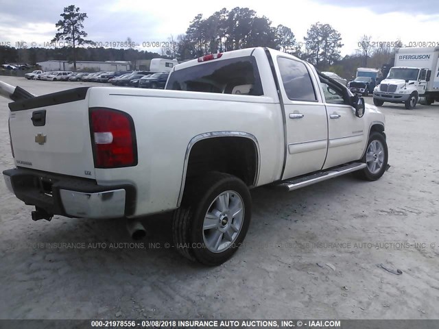 3GCPCTE04DG371244 - 2013 CHEVROLET SILVERADO C1500 LTZ BEIGE photo 4