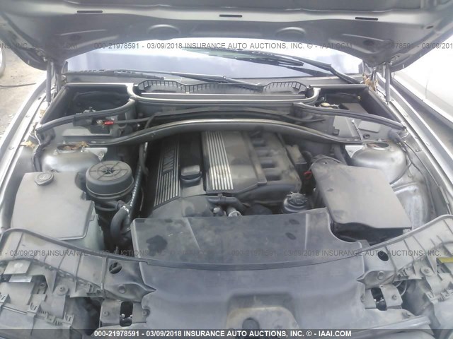 WBXPA73464WC40827 - 2004 BMW X3 2.5I GRAY photo 10