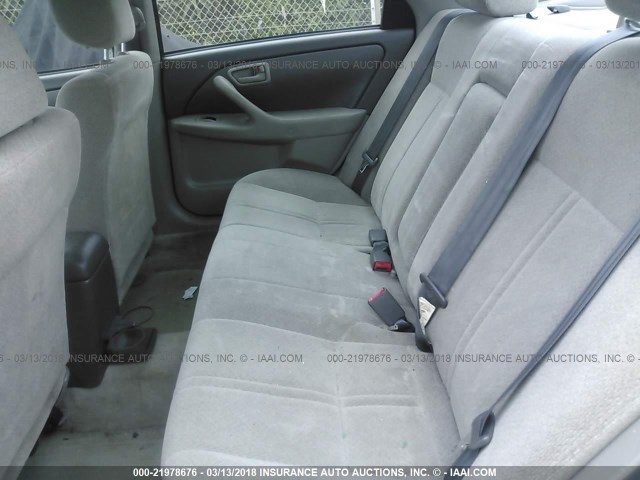 JT2BG22K310560183 - 2001 TOYOTA CAMRY CE/LE/XLE GRAY photo 8