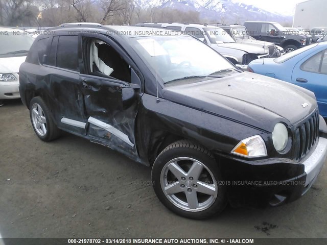 1J8FT57W47D231066 - 2007 JEEP COMPASS LIMITED BLUE photo 1