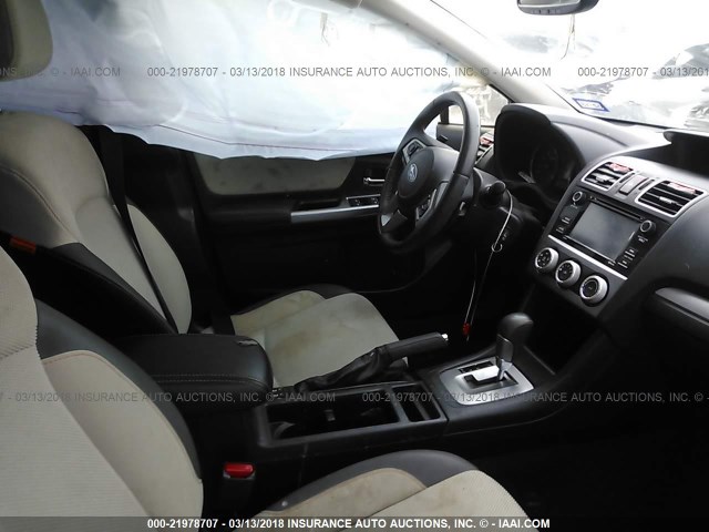 JF2GPABCXG8240645 - 2016 SUBARU CROSSTREK PREMIUM ლურჯი ფოტო 5