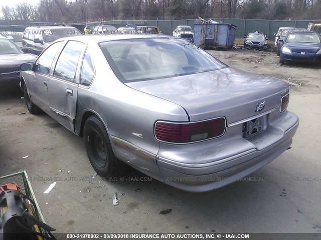 1G1BL52W6TR118982 - 1996 CHEVROLET CAPRICE CLASSIC GRAY photo 3