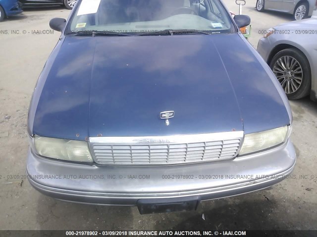 1G1BL52W6TR118982 - 1996 CHEVROLET CAPRICE CLASSIC GRAY photo 6