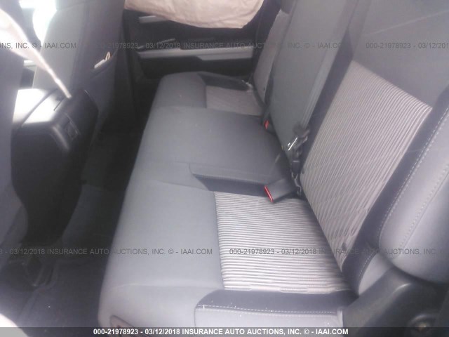 5TFUY5F16EX359603 - 2014 TOYOTA TUNDRA DOUBLE CAB SR/SR5 SILVER photo 8