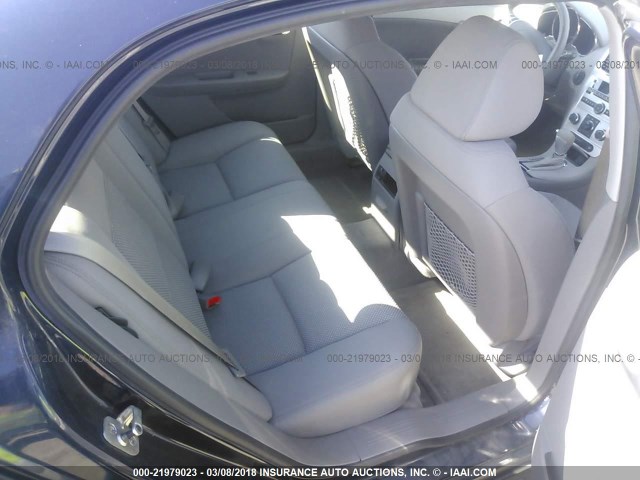 1G1ZB5EB9AF315136 - 2010 CHEVROLET MALIBU LS ლურჯი ფოტო 8