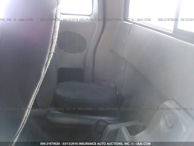 1FTYR44U74TA12437 - 2004 FORD RANGER SUPER CAB BLACK photo 8