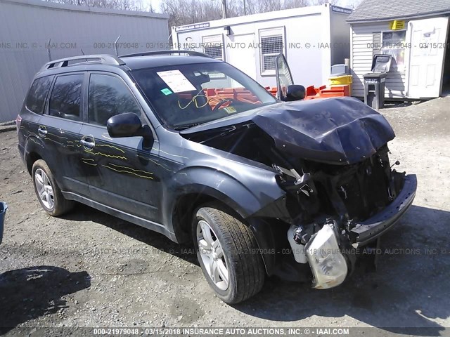 JF2SH64649H772763 - 2009 SUBARU FORESTER 2.5X LIMITED BLACK photo 1