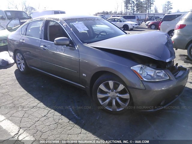 JNKAY01E76M117386 - 2006 INFINITI M35 SPORT GRAY photo 1