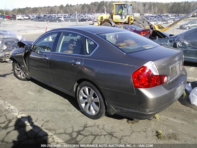 JNKAY01E76M117386 - 2006 INFINITI M35 SPORT GRAY photo 3