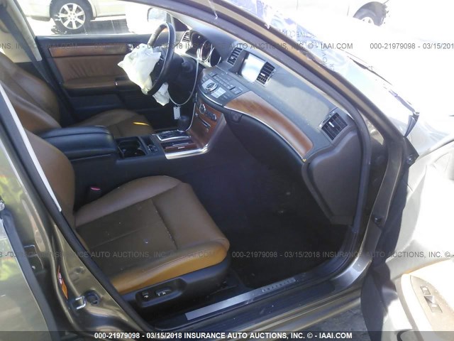 JNKAY01E76M117386 - 2006 INFINITI M35 SPORT GRAY photo 5