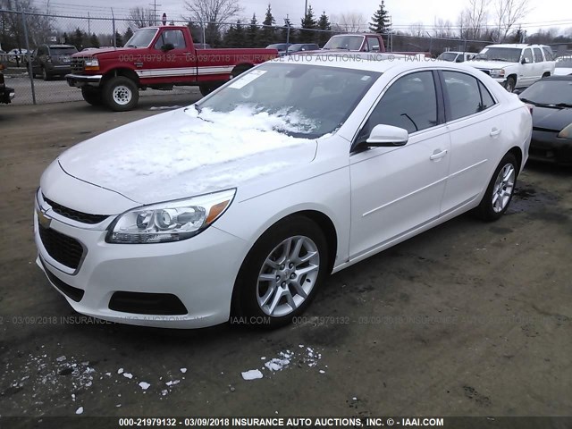 1G11C5SL7FF243304 - 2015 CHEVROLET MALIBU 1LT 白色 照片 2