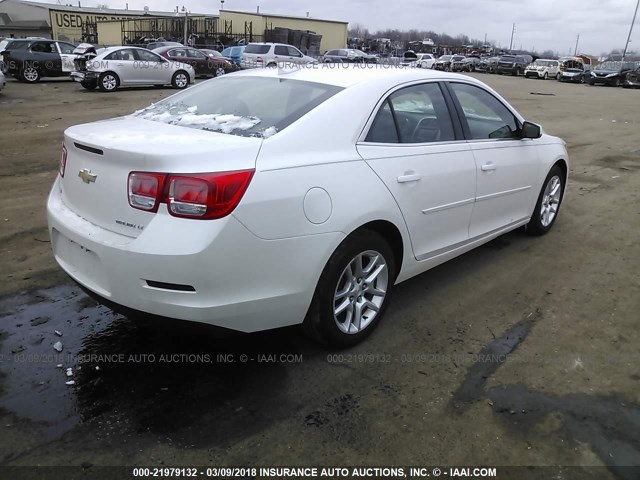 1G11C5SL7FF243304 - 2015 CHEVROLET MALIBU 1LT 白色 照片 4