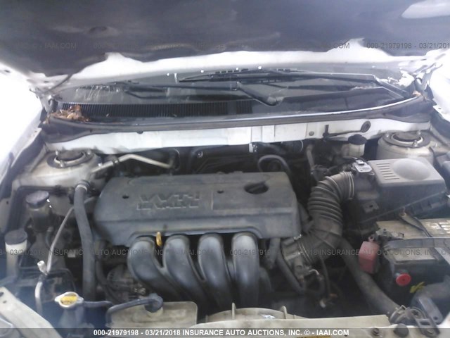 5Y2SL67867Z415957 - 2007 PONTIAC VIBE 白色 照片 10