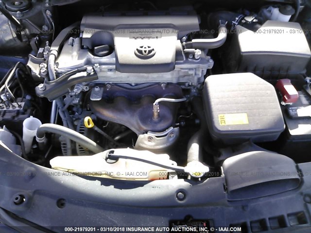 4T1BF1FK3CU098276 - 2012 TOYOTA CAMRY SE/LE/XLE Черный фото 10