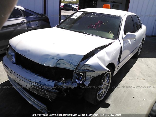 4T1BF18B9XU315901 - 1999 TOYOTA AVALON XL/XLS WHITE photo 2