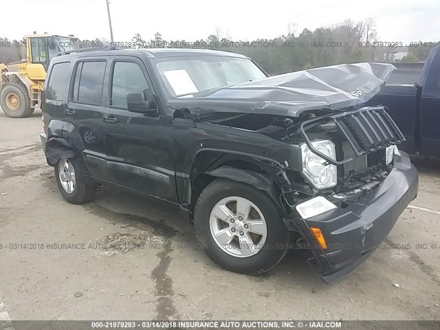 1J4PN2GK4AW164251 - 2010 JEEP LIBERTY SPORT GRAY photo 1