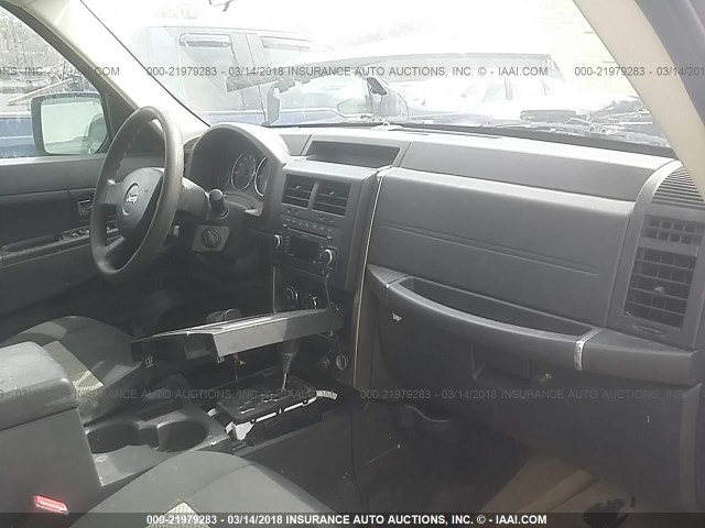 1J4PN2GK4AW164251 - 2010 JEEP LIBERTY SPORT 灰色 照片 5