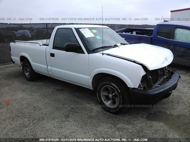 1GCCS14X938269740 - 2003 CHEVROLET S TRUCK S10 WHITE photo 1