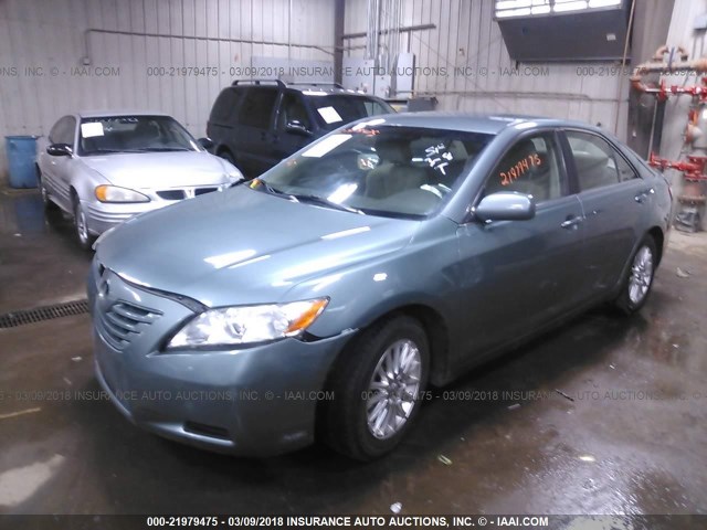 4T1BE46KX9U852125 - 2009 TOYOTA CAMRY SE/LE/XLE Бирюзовый фото 2