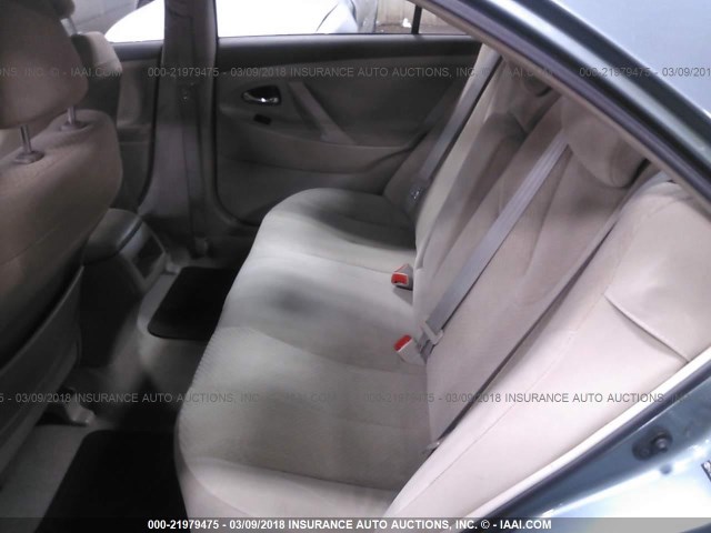 4T1BE46KX9U852125 - 2009 TOYOTA CAMRY SE/LE/XLE Бирюзовый фото 8