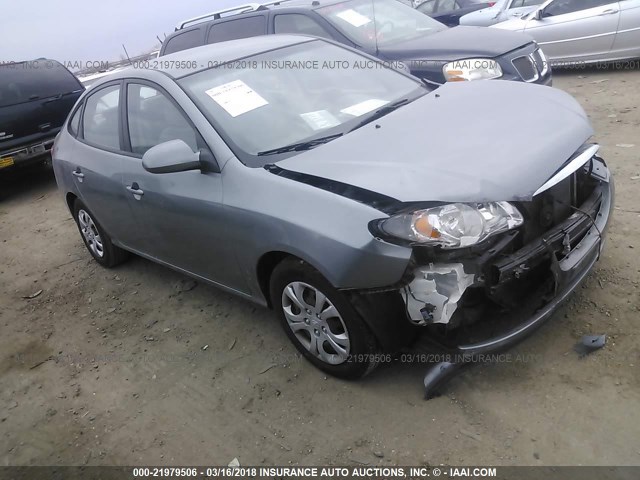 KMHDU4AD2AU194647 - 2010 HYUNDAI ELANTRA BLUE/GLS/SE GRAY photo 1