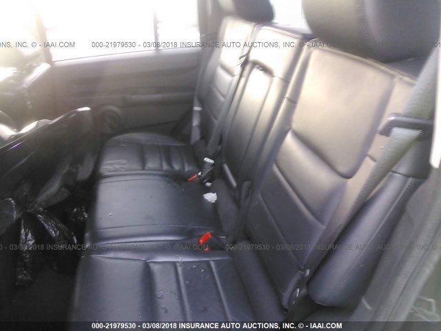 1J8HG48K98C128431 - 2008 JEEP COMMANDER SPORT შავი ფოტო 8