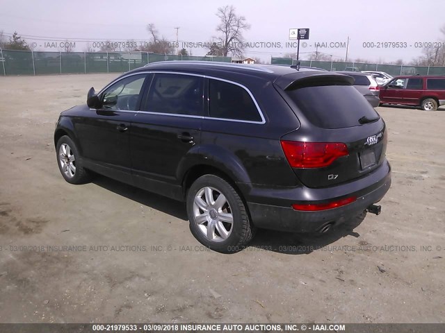 WA1BY74L07D048013 - 2007 AUDI Q7 3.6 QUATTRO PREMIUM GRAY photo 3