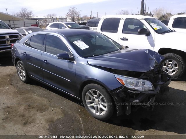 1G11C5SLXFF121388 - 2015 CHEVROLET MALIBU 1LT 蓝色 照片 1