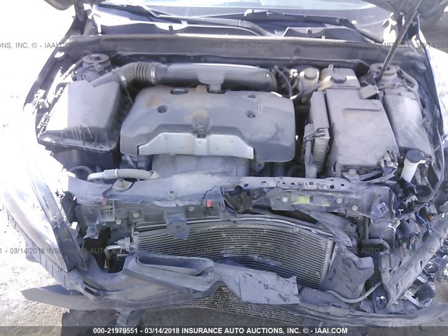 1G11C5SLXFF121388 - 2015 CHEVROLET MALIBU 1LT 蓝色 照片 10