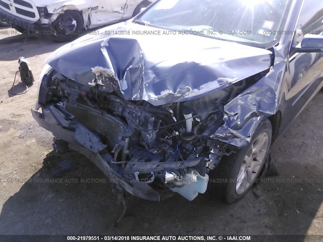 1G11C5SLXFF121388 - 2015 CHEVROLET MALIBU 1LT 蓝色 照片 6