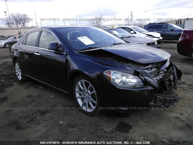 1G1ZG5E72CF256141 - 2012 CHEVROLET MALIBU LTZ 黑色 照片 1