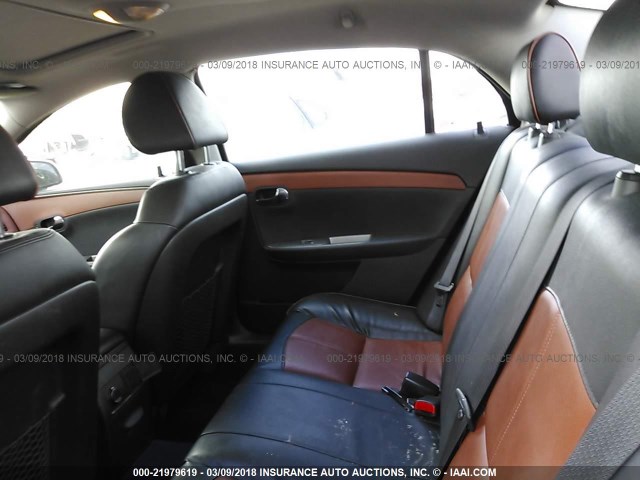 1G1ZG5E72CF256141 - 2012 CHEVROLET MALIBU LTZ 黑色 照片 8