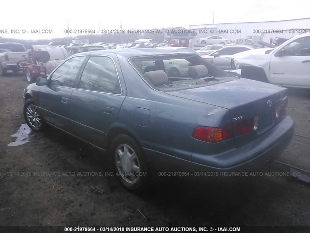 4T1BG22KX1U817318 - 2001 TOYOTA CAMRY CE/LE/XLE 绿色 照片 3