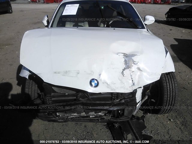 WBAUP7C56DVP25170 - 2013 BMW 128 I WHITE photo 6