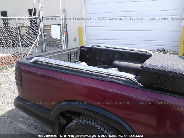 1GCCS14Z7R8117322 - 1994 CHEVROLET S TRUCK S10 MAROON photo 8