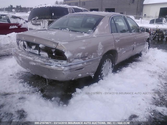 1G4CW52K8X4628538 - 1999 BUICK PARK AVENUE  TAN photo 4