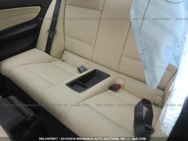 WBAUP9C56BVL89819 - 2011 BMW 128 I თეთრი ფოტო 8