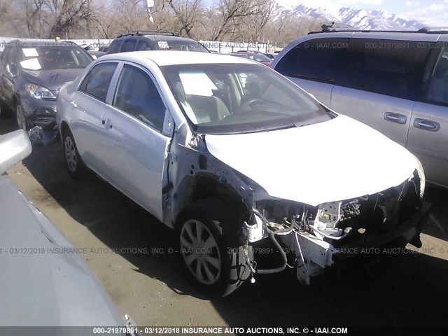 JTDBL40E09J036314 - 2009 TOYOTA COROLLA LE/XLE WHITE photo 1