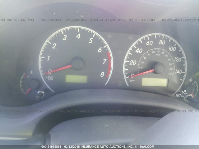 JTDBL40E09J036314 - 2009 TOYOTA COROLLA LE/XLE WHITE photo 7