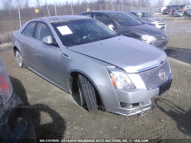 1G6DG5EG4A0100767 - 2010 CADILLAC CTS LUXURY COLLECTION SILVER photo 1