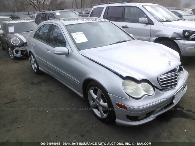 WDBRF52H96F745839 - 2006 MERCEDES-BENZ C GENERATION 2006 230 SILVER photo 1